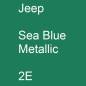 Preview: Jeep, Sea Blue Metallic, 2E.